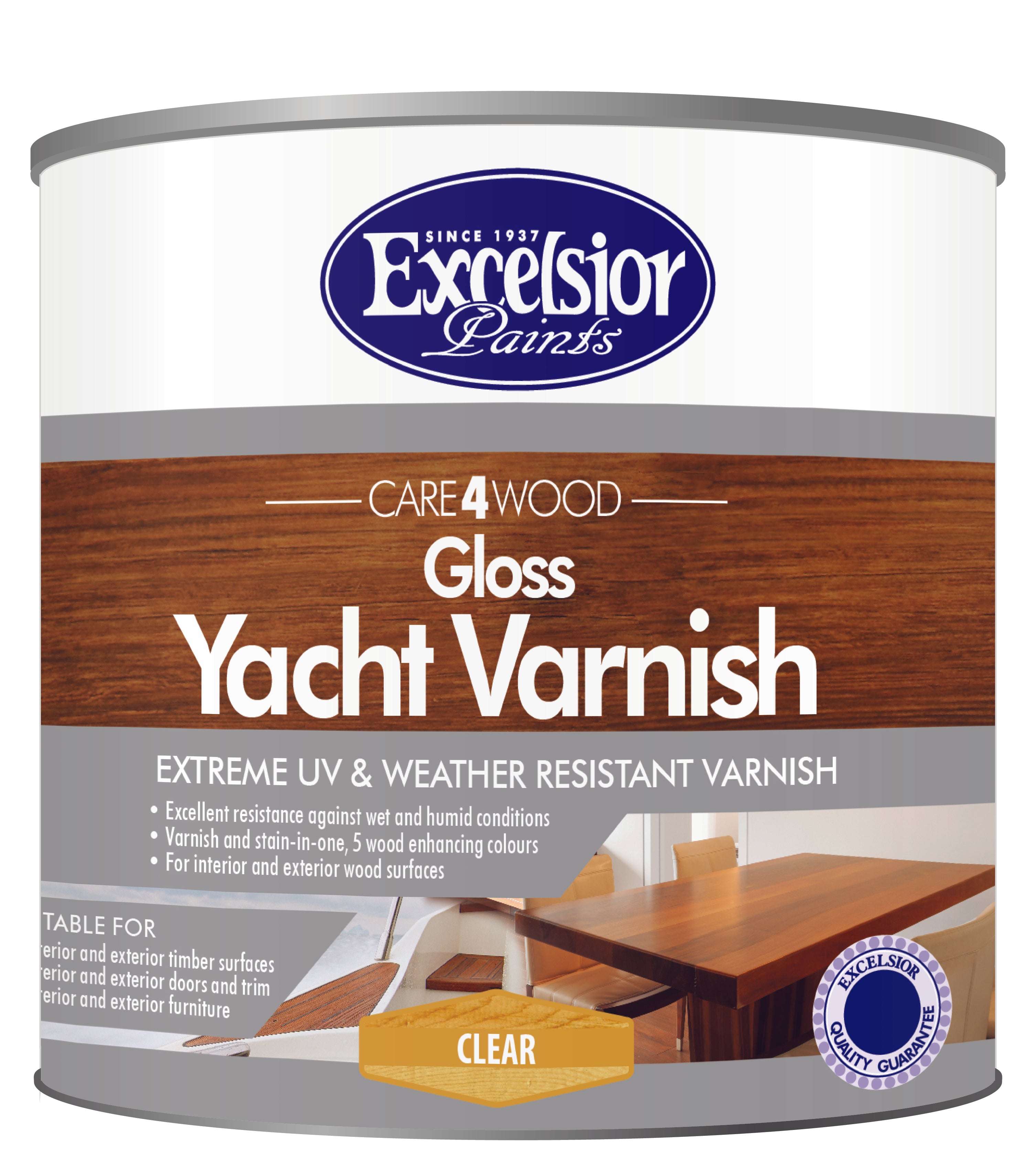 EXCELSIOR WOOD VARNISH/YACHT INTERIOR/EXTERIOR Bethanie Hardware