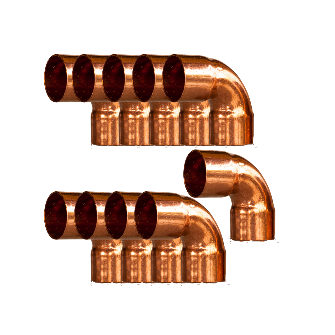 Copper Elbow 22mm 90 10 Pack Copper Elbow 22mm 90 10 Pack