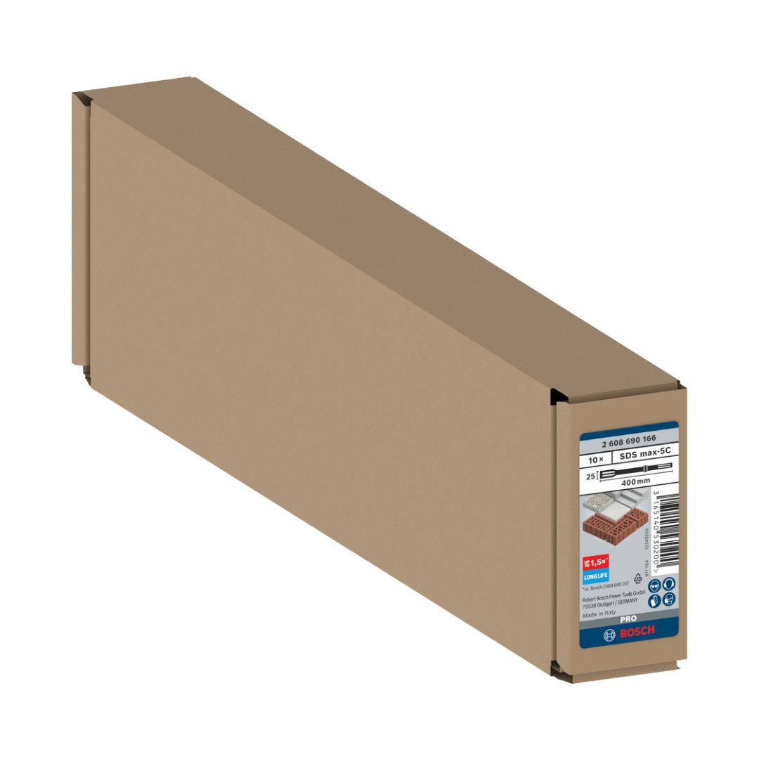 Bosch Pro SDS Max-5C Chisel | Flat | 25x400 mm