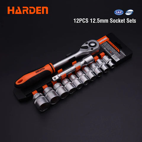 Harden Socket Set 1/2" 12 Piece