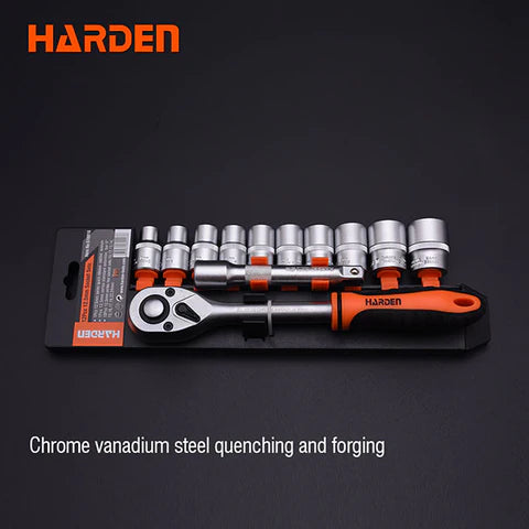 Harden Socket Set 1/2" 12 Piece