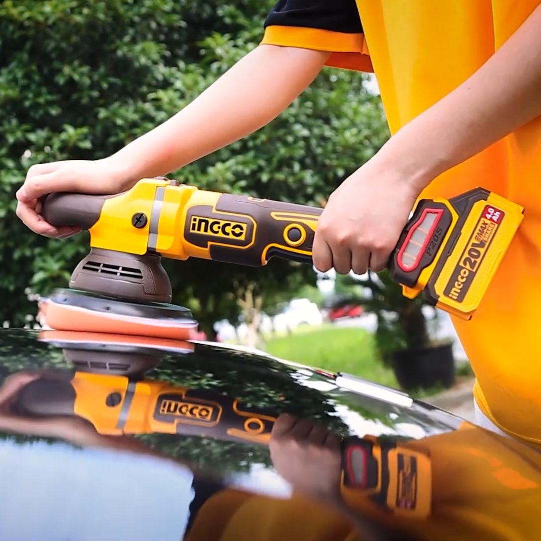 Ingco 20V Polisher 150 mm | Brushless | P20S
