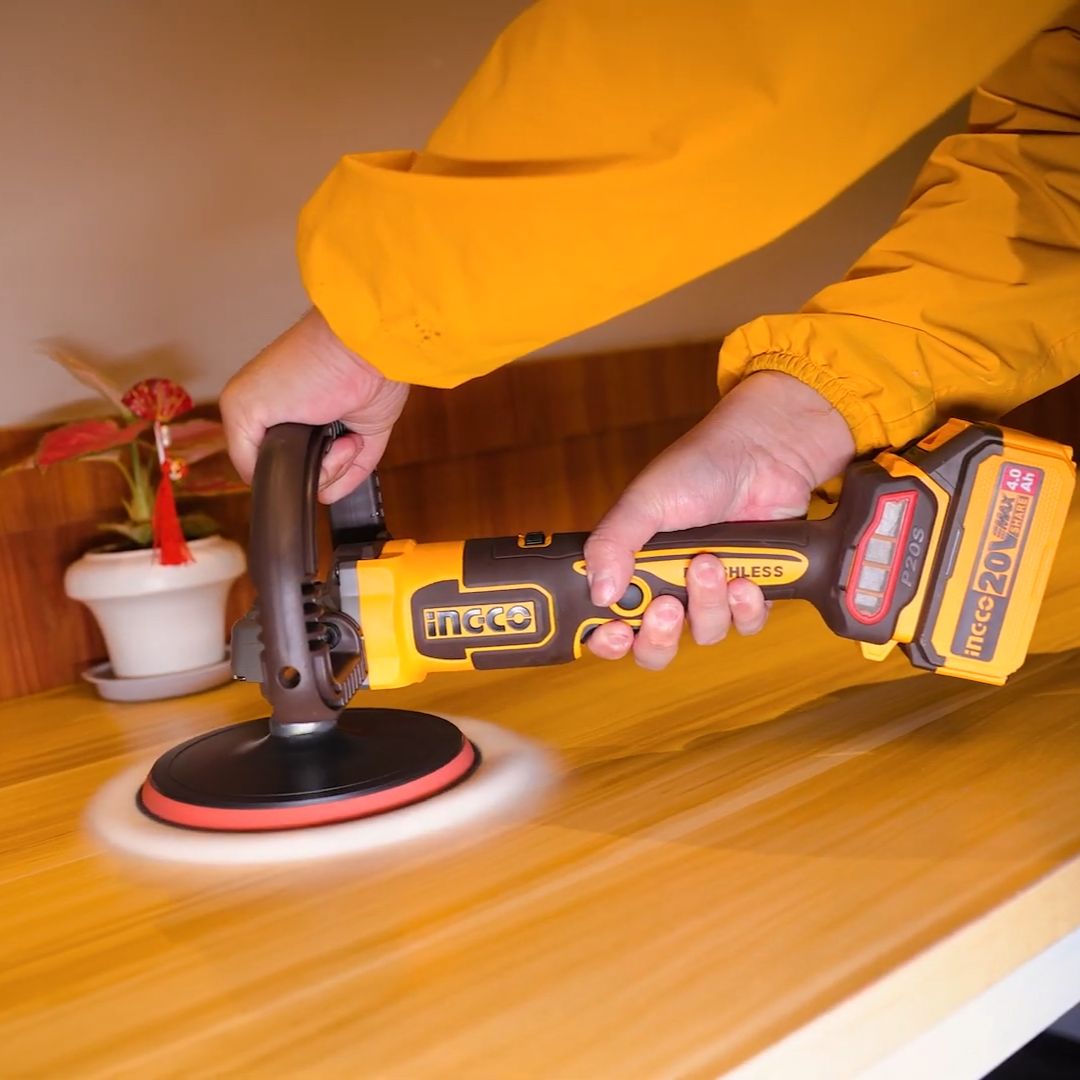 Ingco 20V Polisher 180 mm | Brushless | P20S