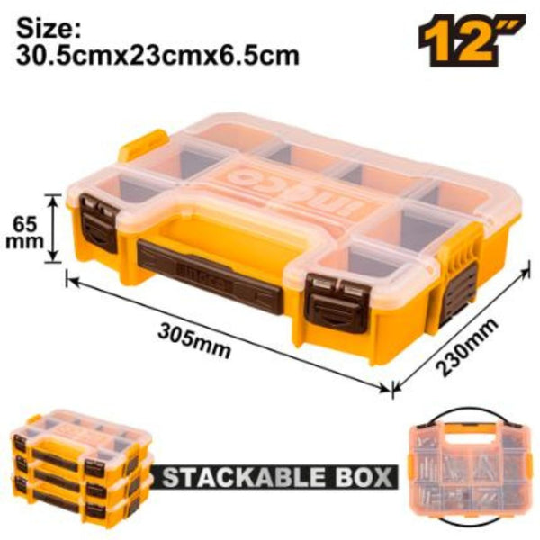 Ingco Plastic Organiser - Stackable Box