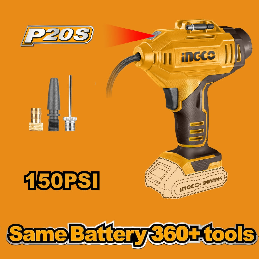 Ingco 20V Mechanics Combo - 3 Piece Set