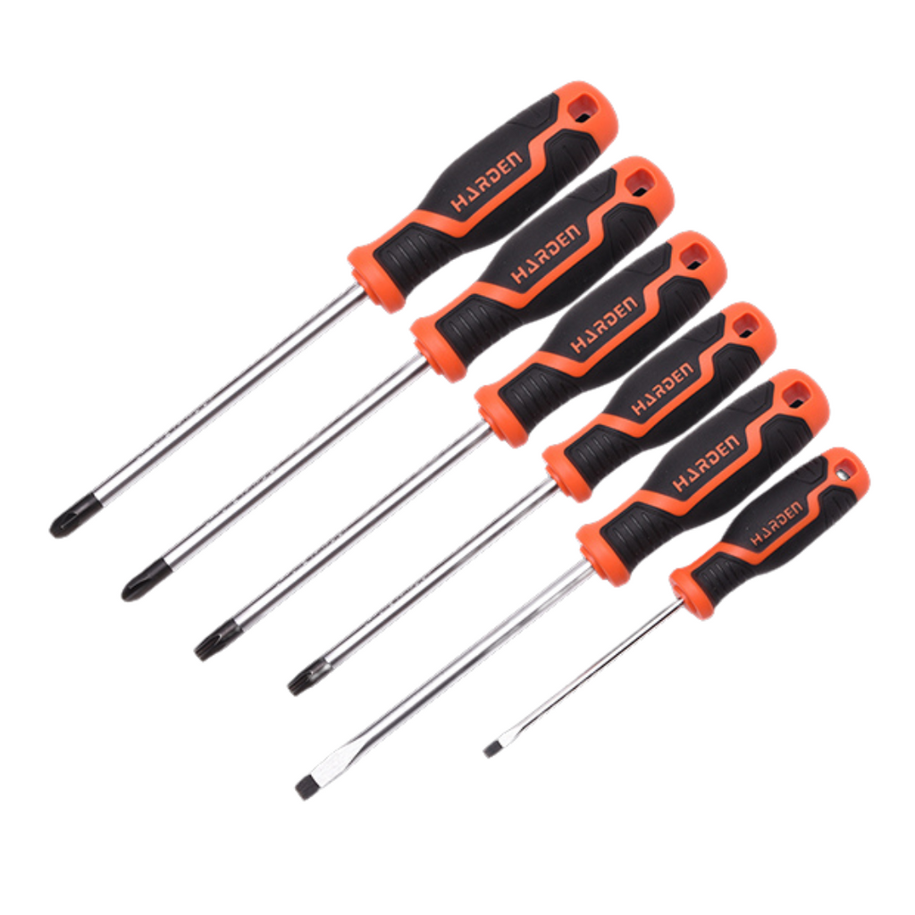 Harden Screwdriver Set - Soft Handle