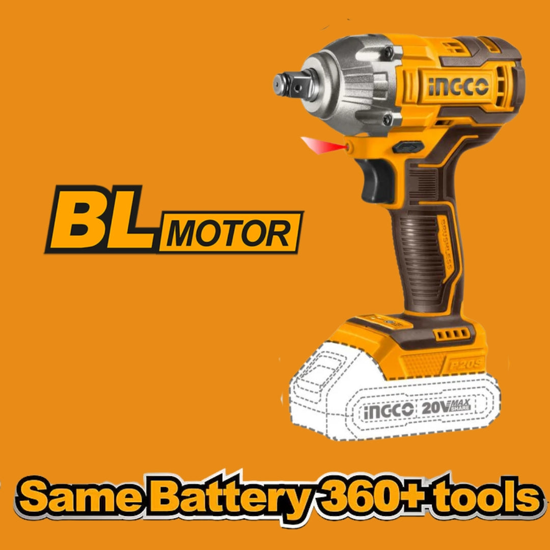 Ingco 20V Mechanics Combo - 3 Piece Set