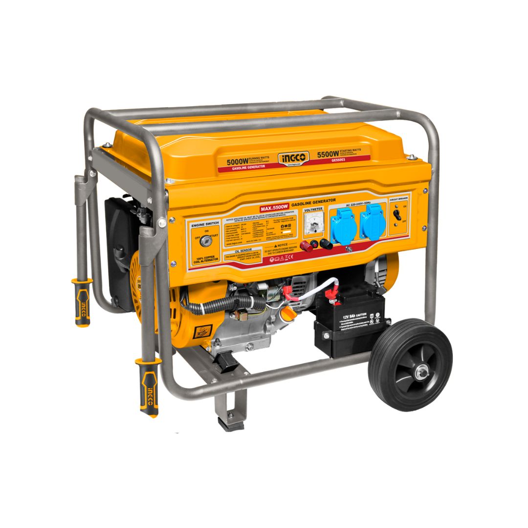 Ingco Gasoline Generator | 5.5 kW | Four Stroke