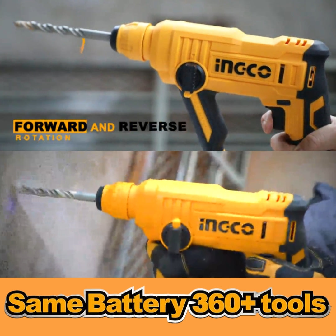 Ingco 20V Rotary Hammer (SDS+)