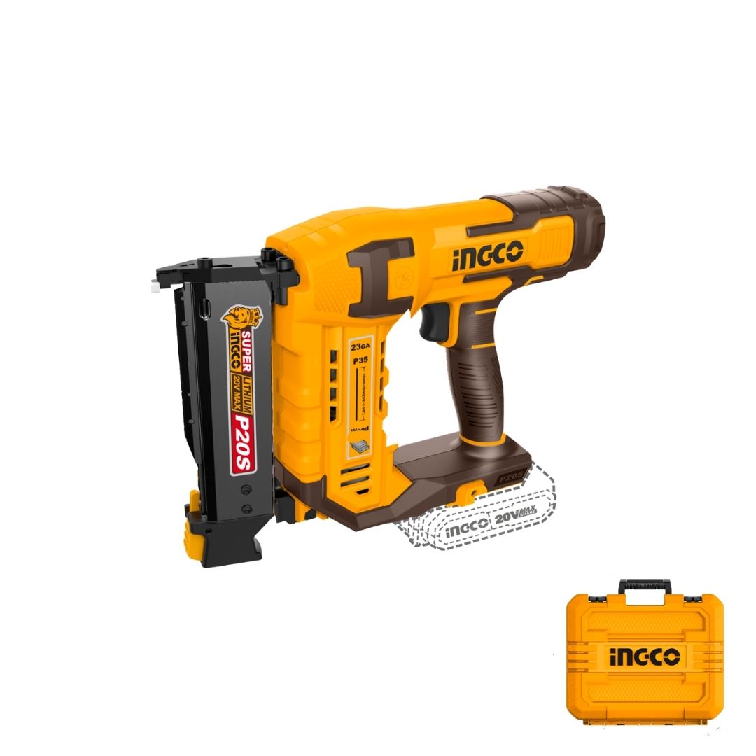 Ingco 20V Pin Nailer 35 mm | Air Assisted | P20S