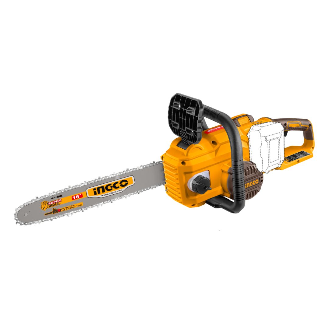 Ingco 40V Chainsaw Brushless | 16" (400 mm) | P20S