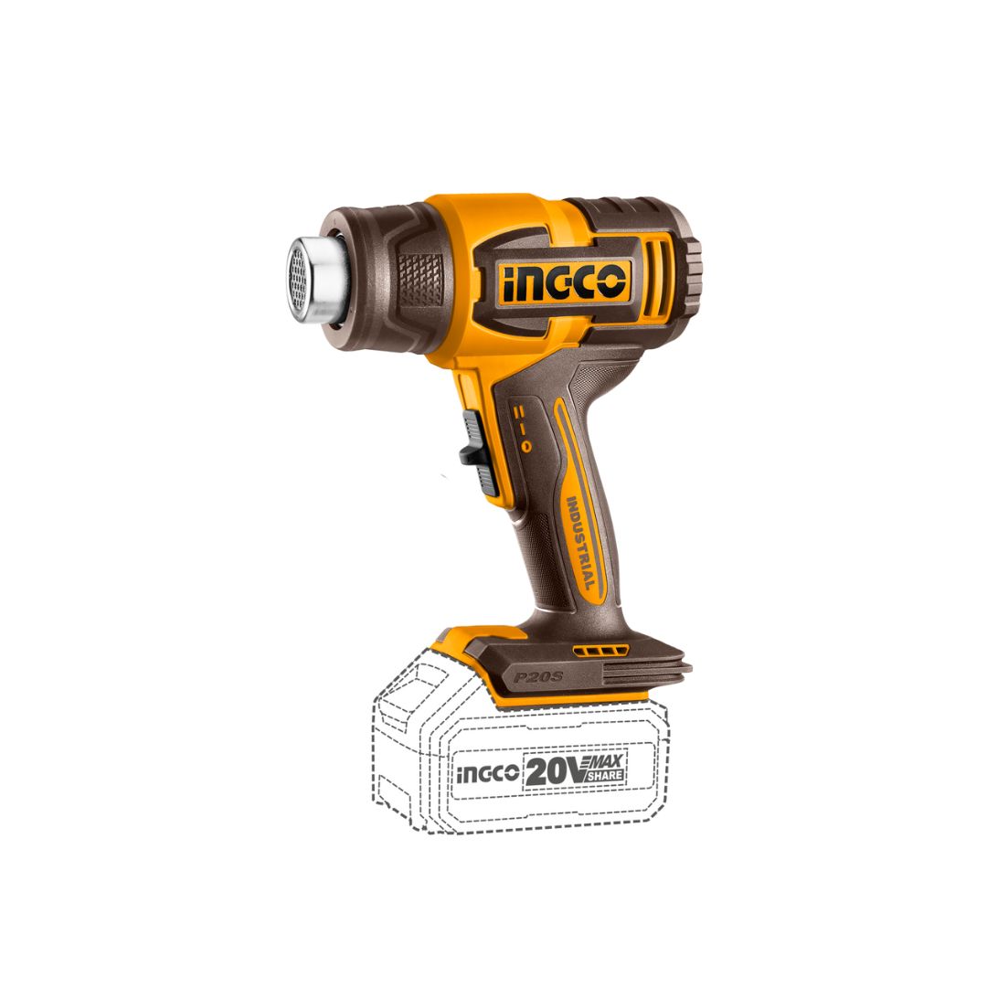 Ingco 20V Heat Gun | Cordless | P20S