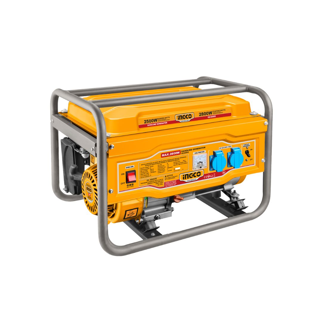 Ingco Gasoline Generator | 2.8 kW | Four Stroke