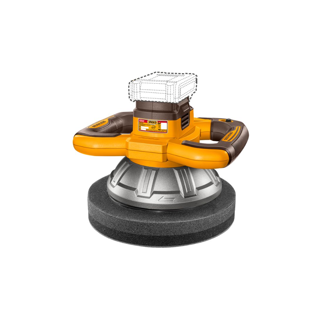 Ingco 20V Polisher 254 mm | Brushless | P20S
