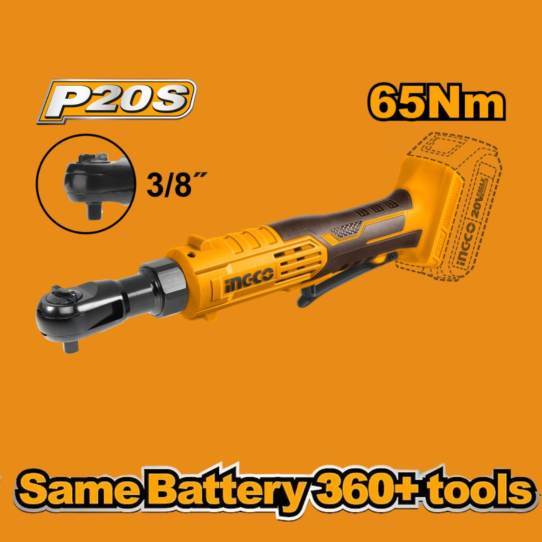 Ingco 20V Mechanics Combo - 3 Piece Set