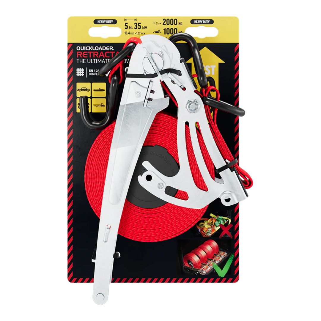 QuickLoader Tie Down | Ultimate Retractable | Heavy Duty