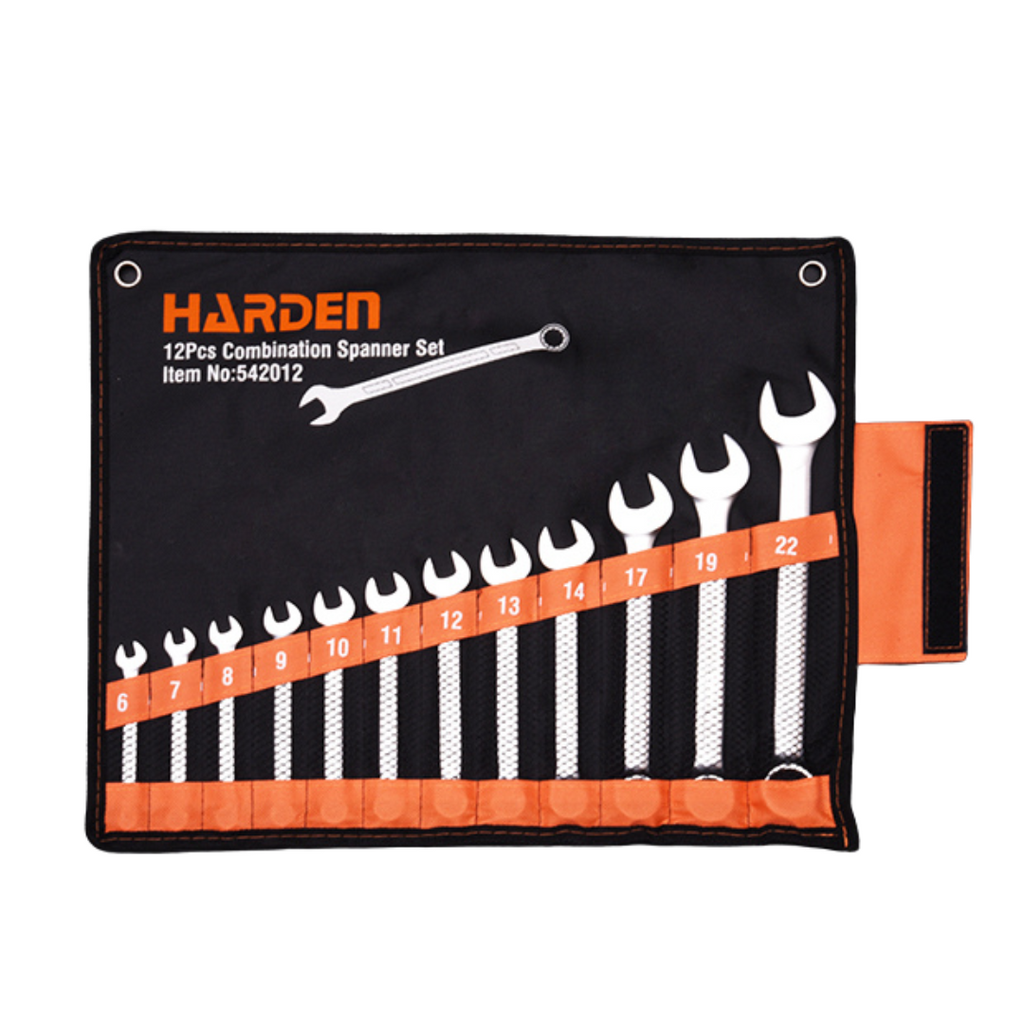 Harden Spanner Set in Carry Pouch