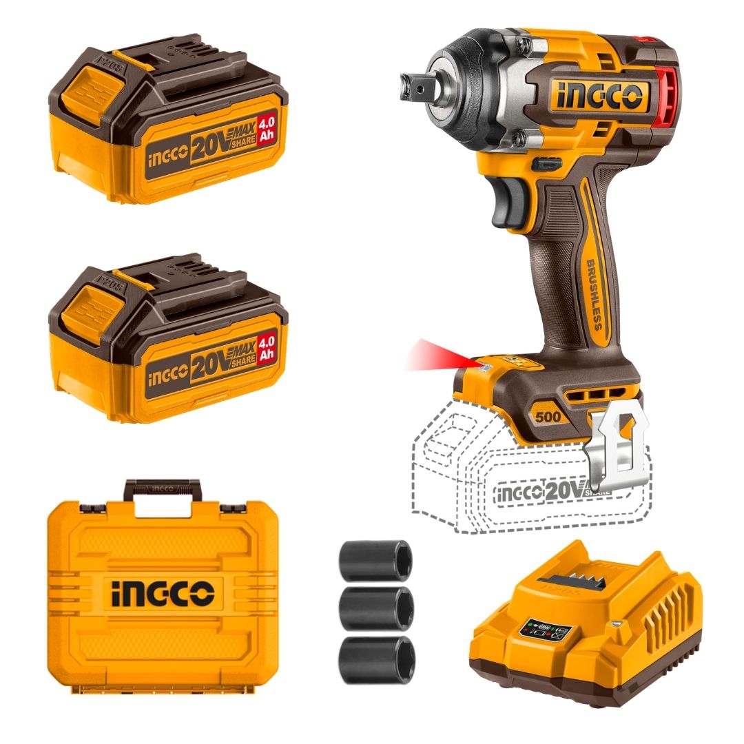 Ingco 20V Impact Wrench 1/2