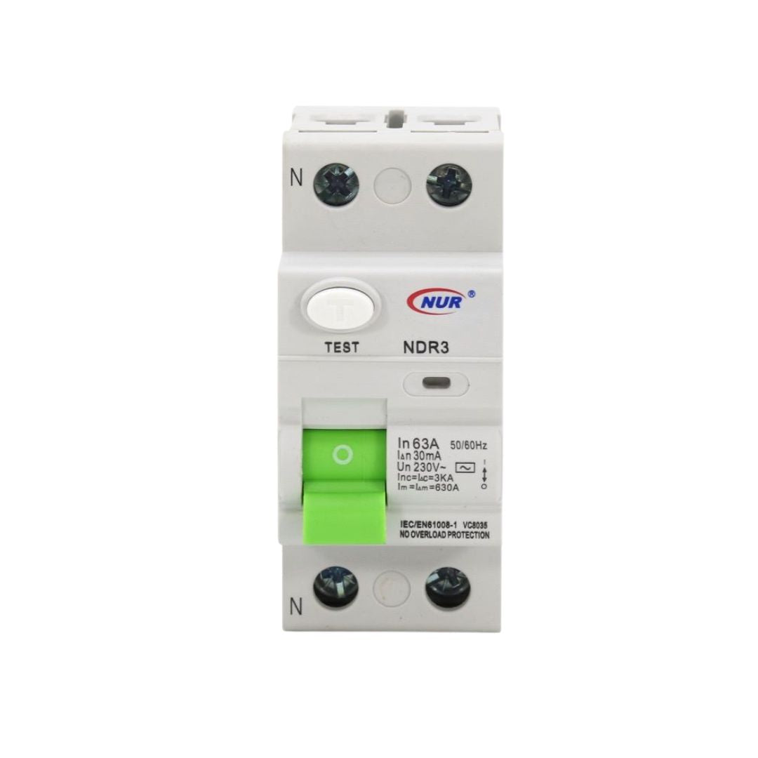 Nur Earth Leakage Din Rail | Bethanie Hardware
