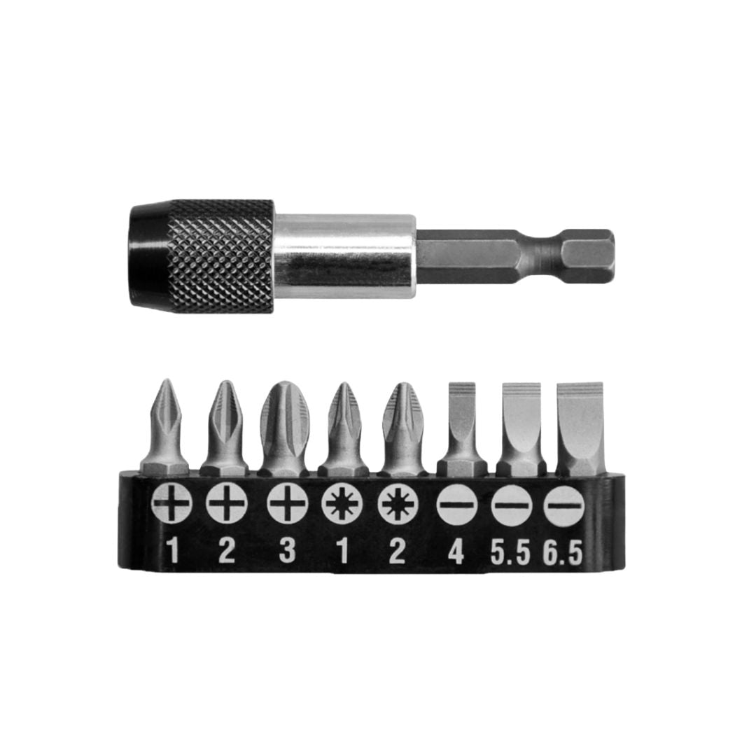 Ingco 9 Piece Screwdriver Bit Set | AKSD0091 | Shop Online