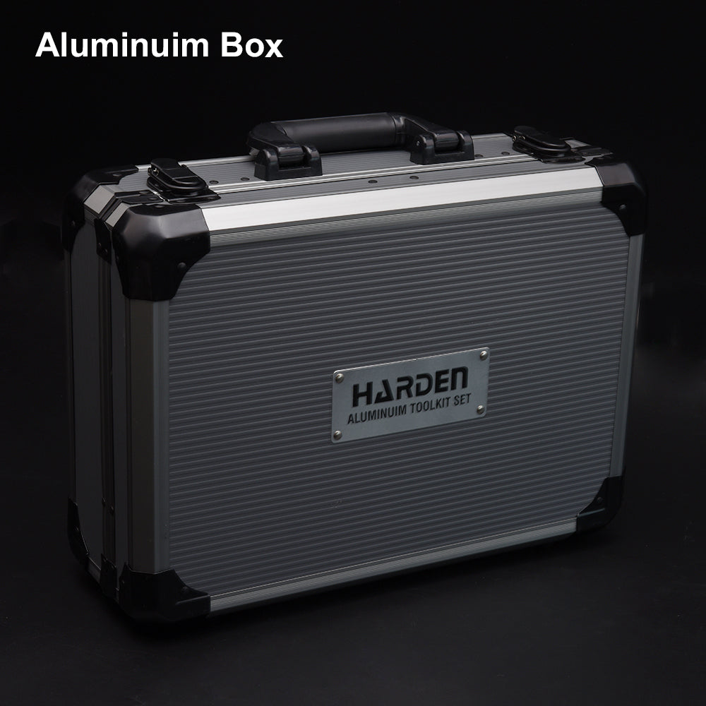 Harden Toolkit Set Aluminium Case 155 Piece