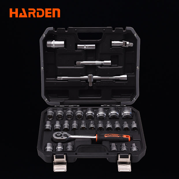 Harden Socket Set 1/2" 32 Piece