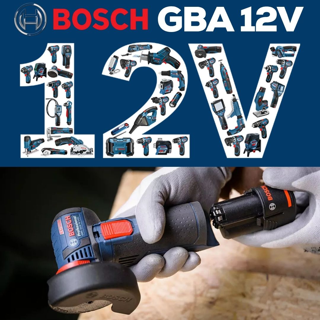 Bosch GBA 12V 2.0Ah Cordless Battery - for Bosch 12V