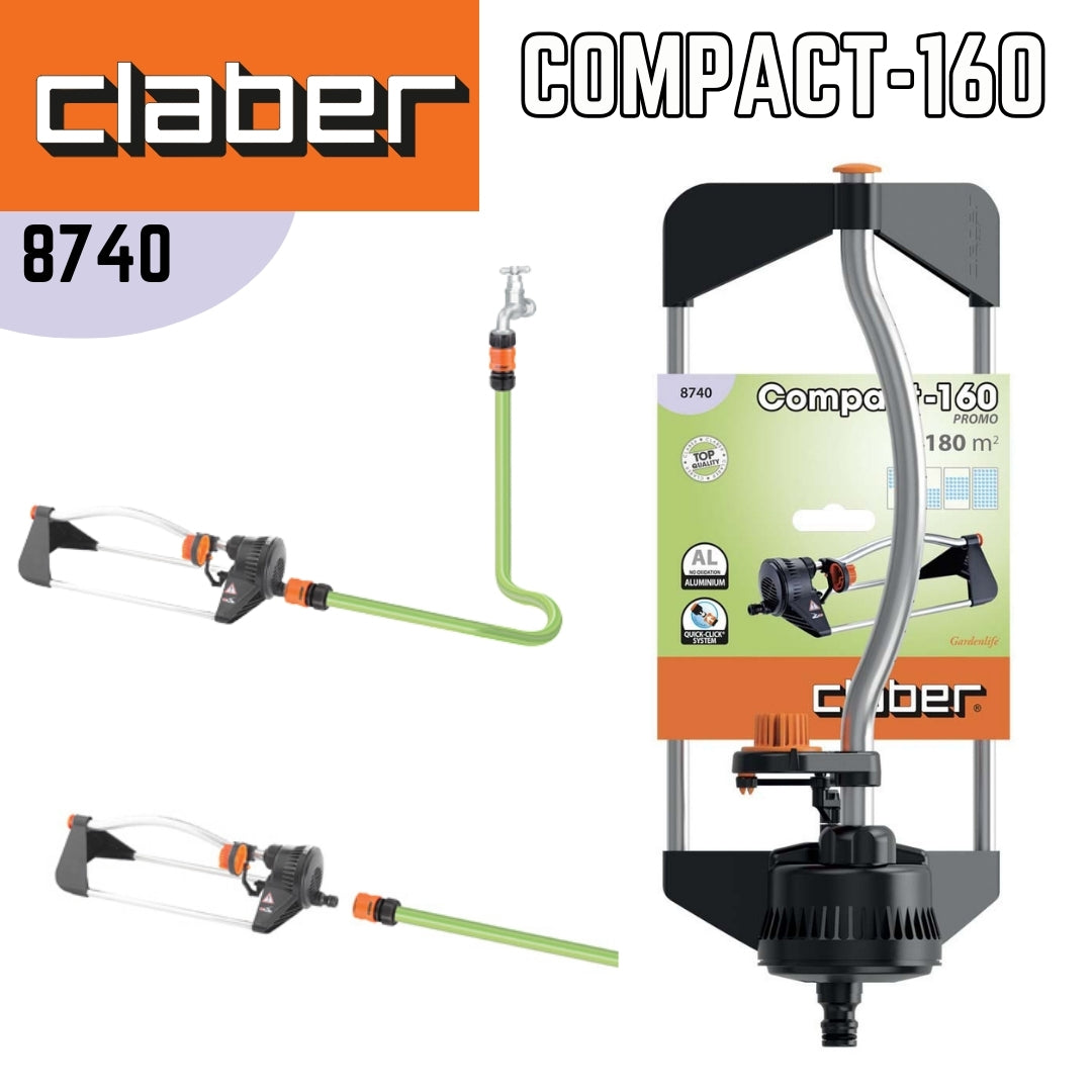 Claber Compact 160 - Oscalating Sprinkler