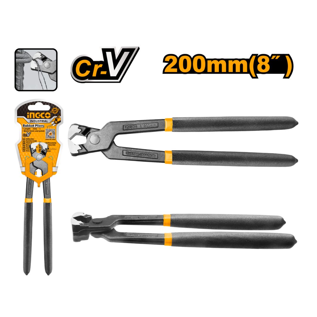 INGCO PLIER C/CRETE NIPPER 200MM CRV 