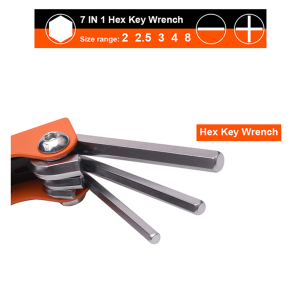 Harden Wrench Key Set Folding