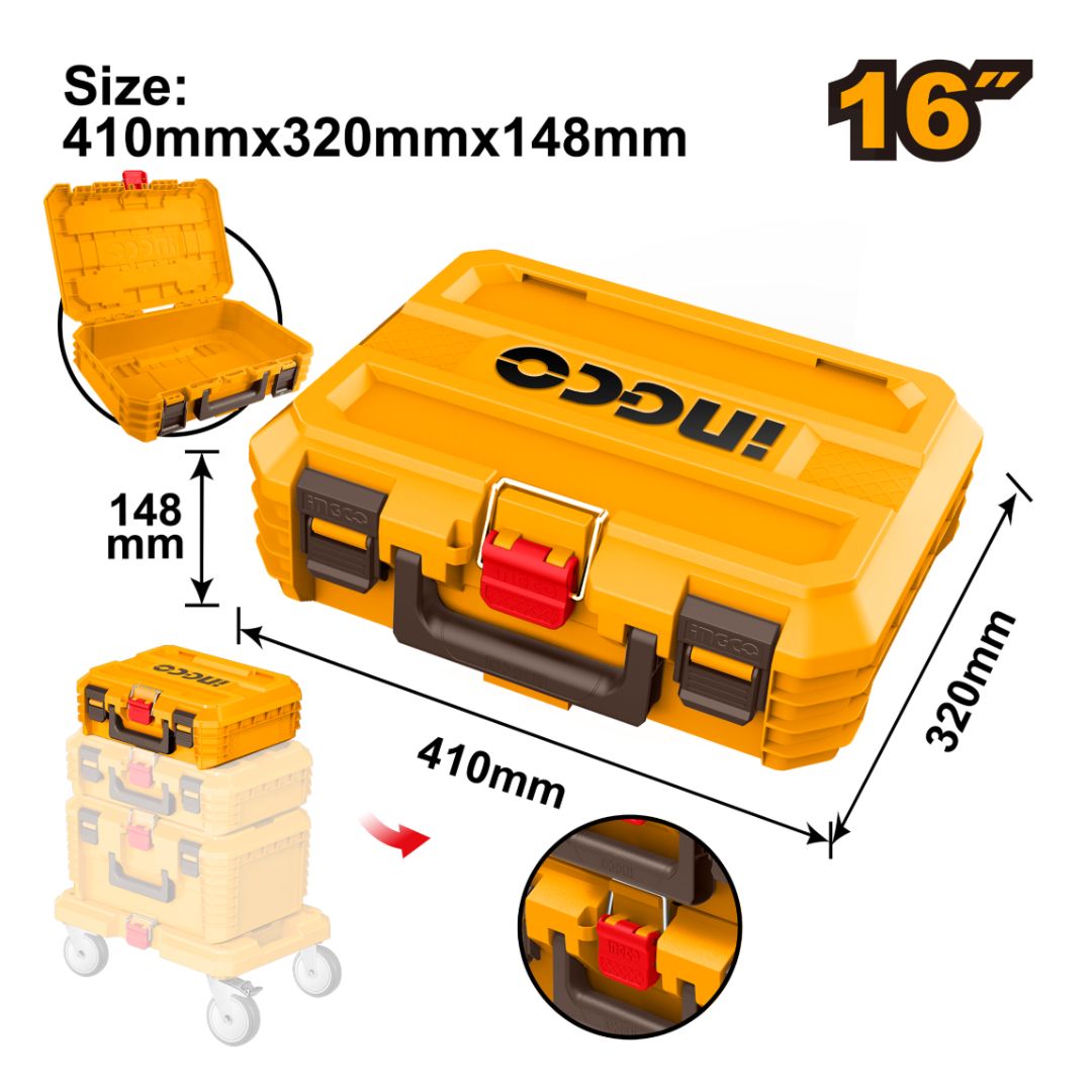 Ingco Stackable System | Tool Case | 16