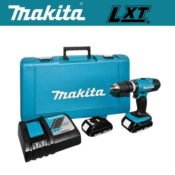 Makita 18V Cordless Hammer Driver Drill Kit