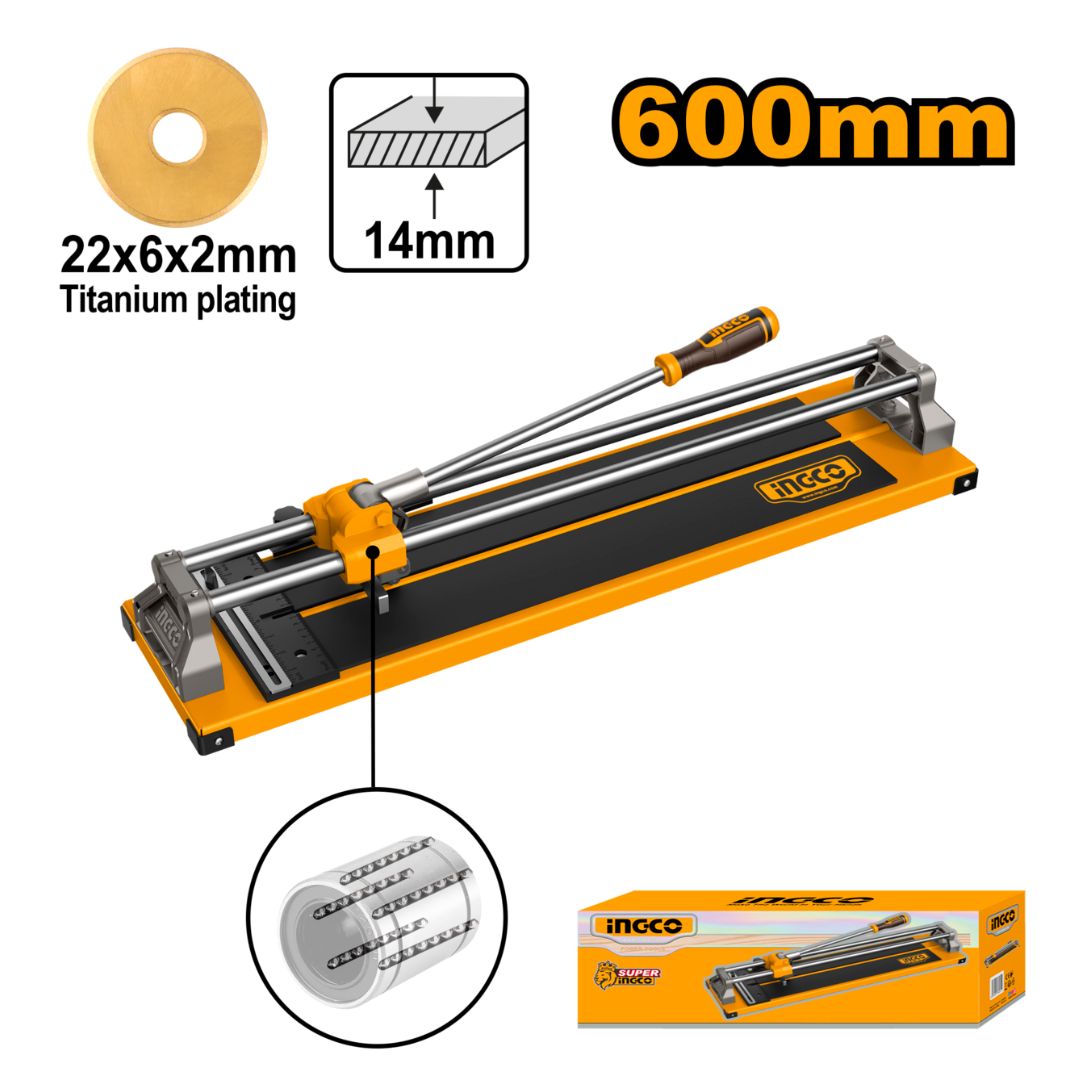 Ingco Tile Cutter | Multi-Direction | Aluminium Slider
