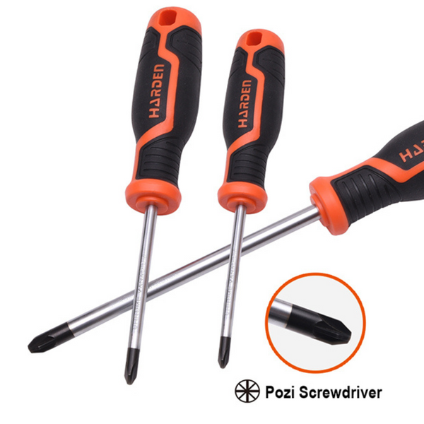 Harden Screwdriver Soft Handle - Pozi