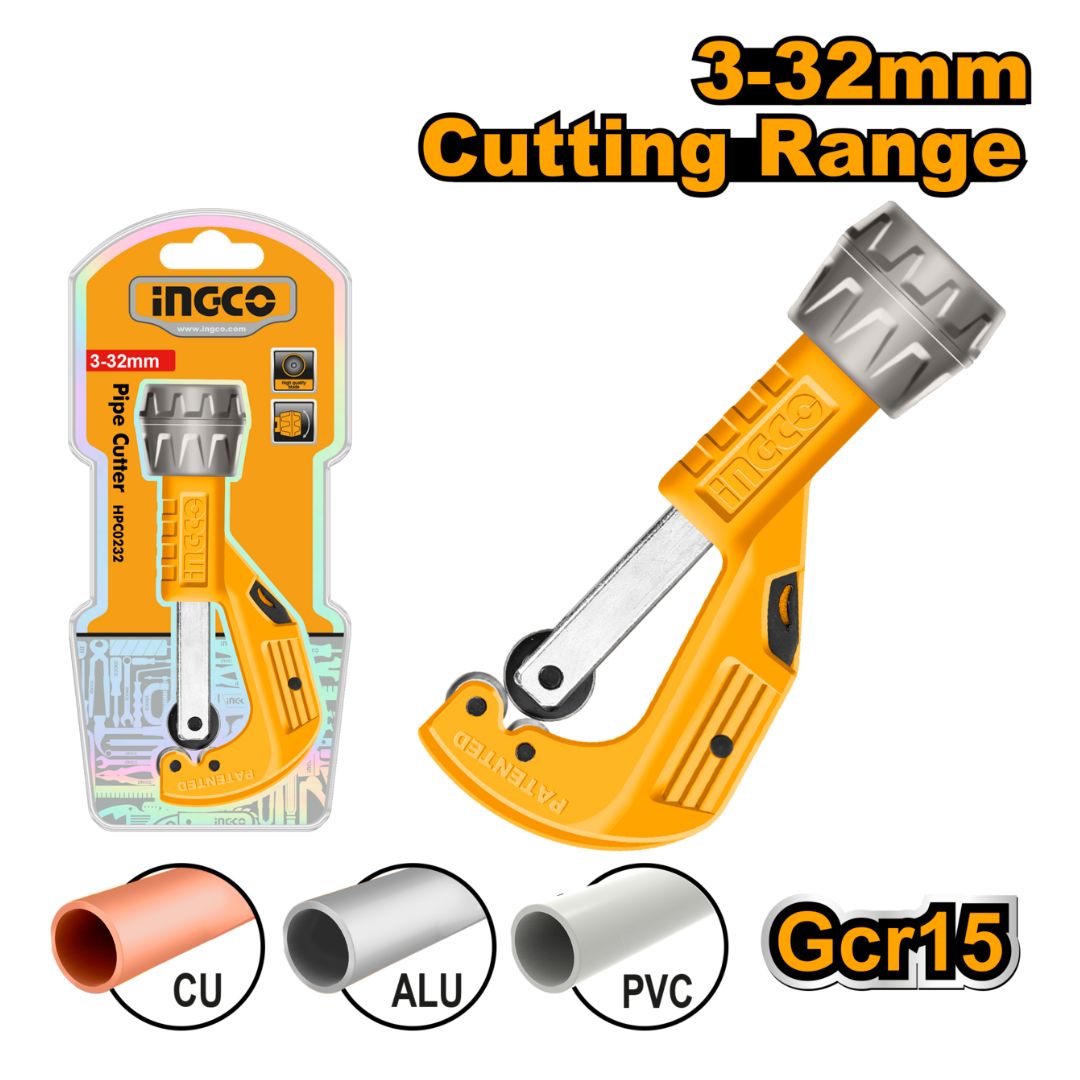 Ingco Pipe Cutter | Multi Material | Industrial