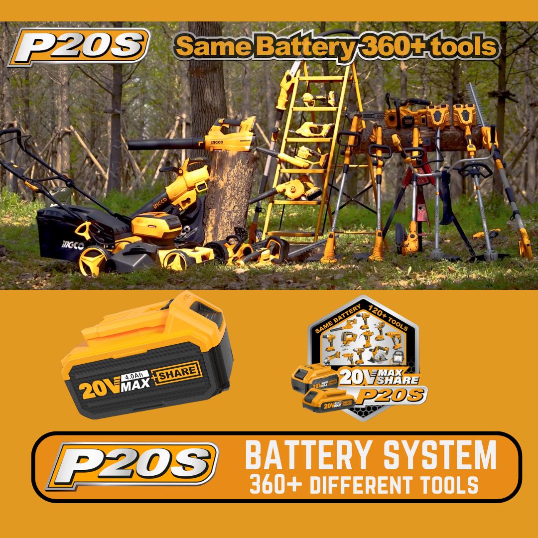 Ingco 20V Palm Sander (Mouse)