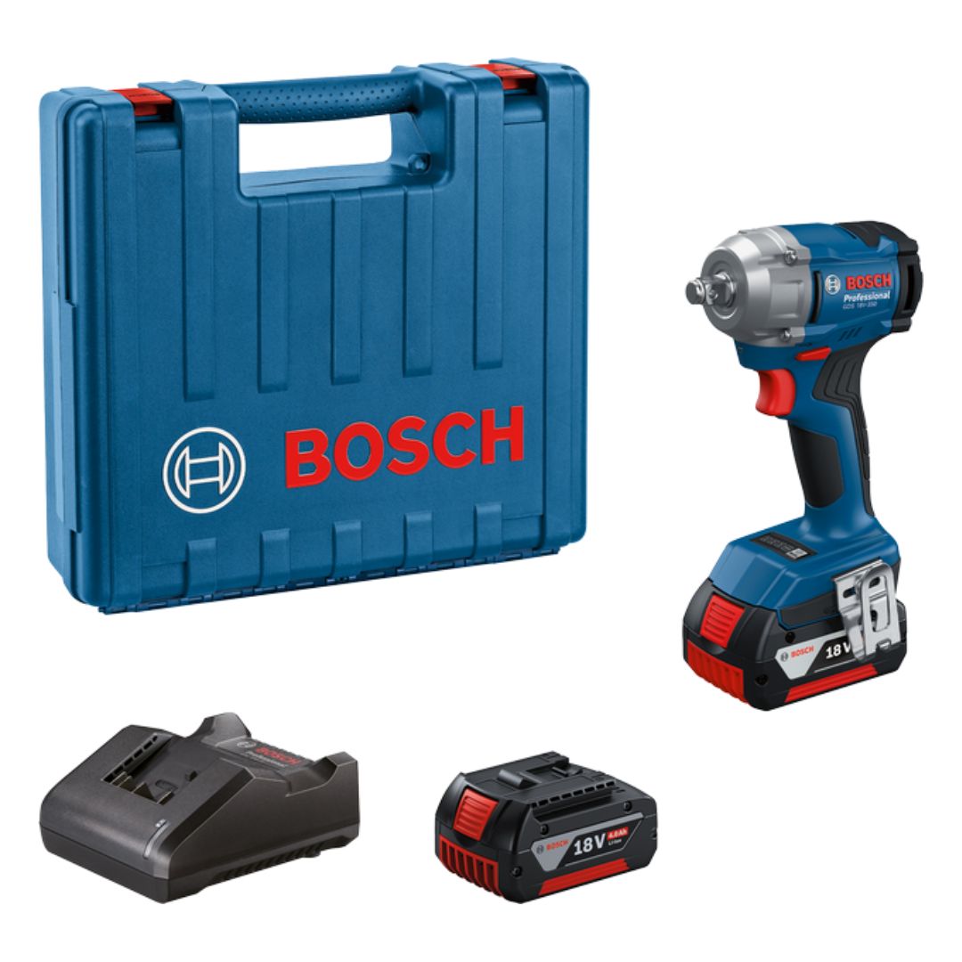 Bosch Professional Cordless Impact Wrench Kit | GDS 18V-350
