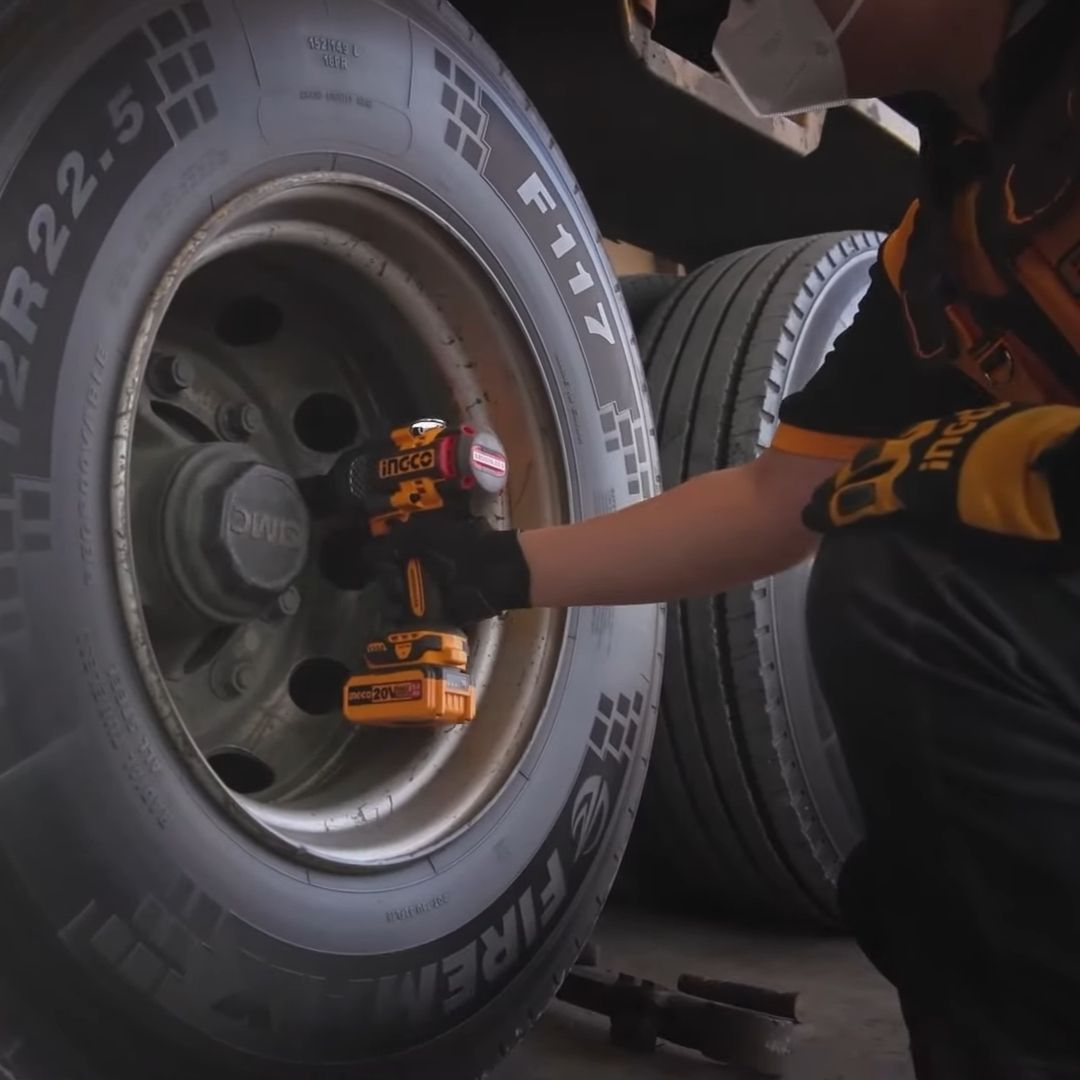 Ingco 20V Impact Wrench 3/4" | 1 350 Nm | Brushless | P20S