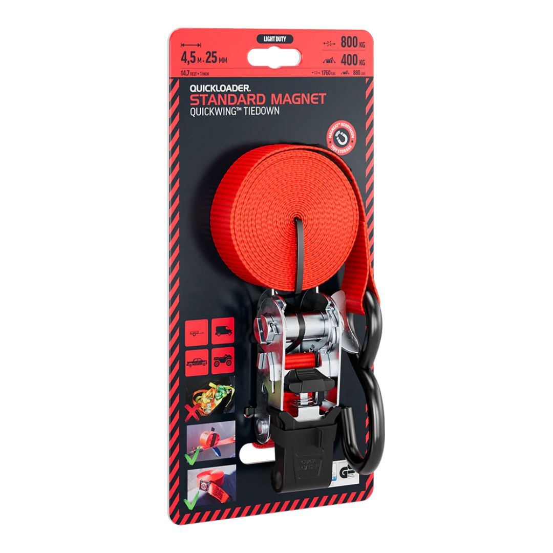 QuickLoader Tie Down | Standard QuickWing Magnet | Light Duty