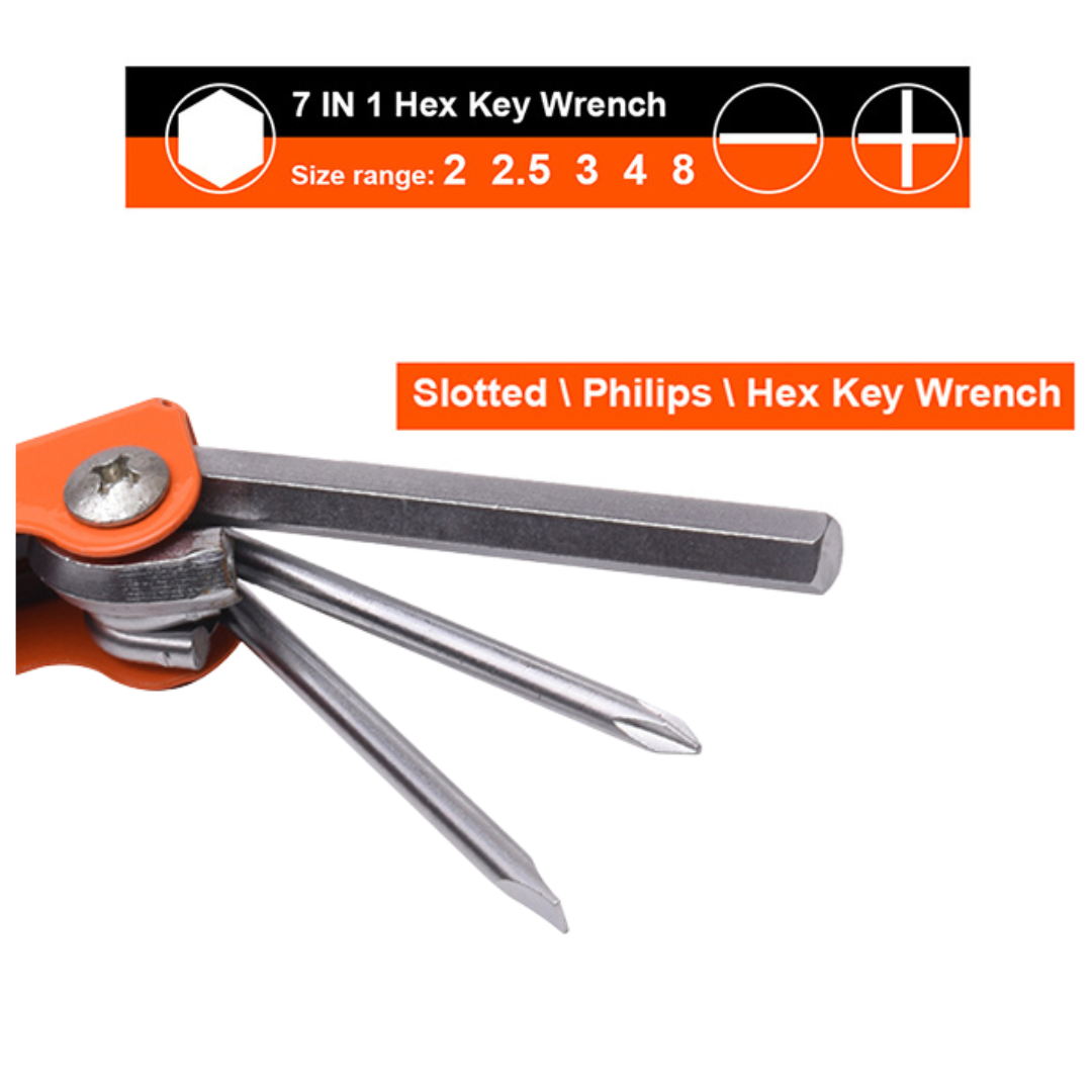 Harden Wrench Key Set Folding
