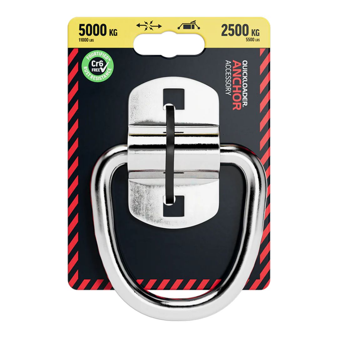 QuickLoader Anchor | D-Ring | Rust Resistant | 5 000 kg