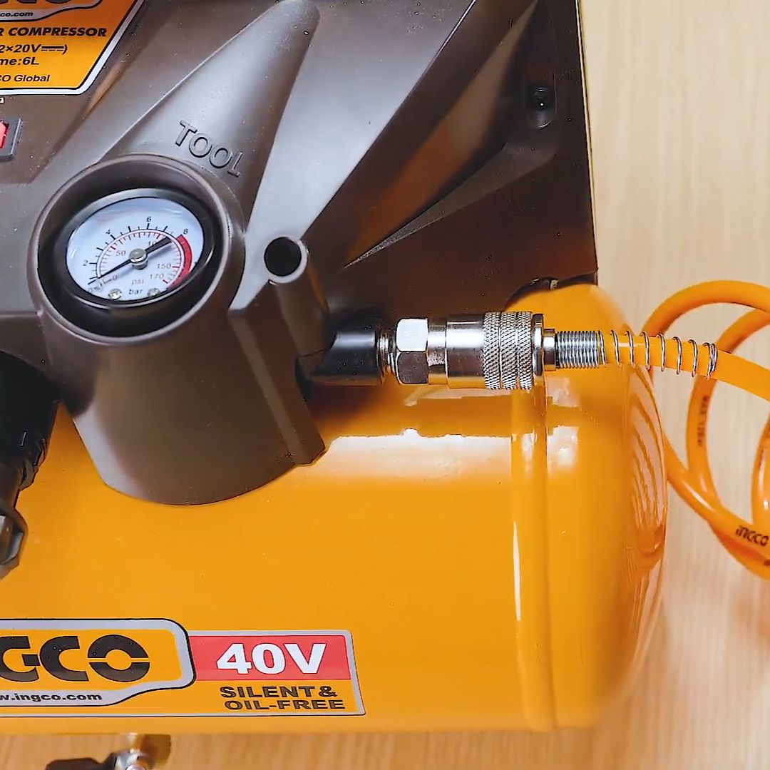 Ingco 40V Air Compressor 6.0L | 135 PSI | P20S