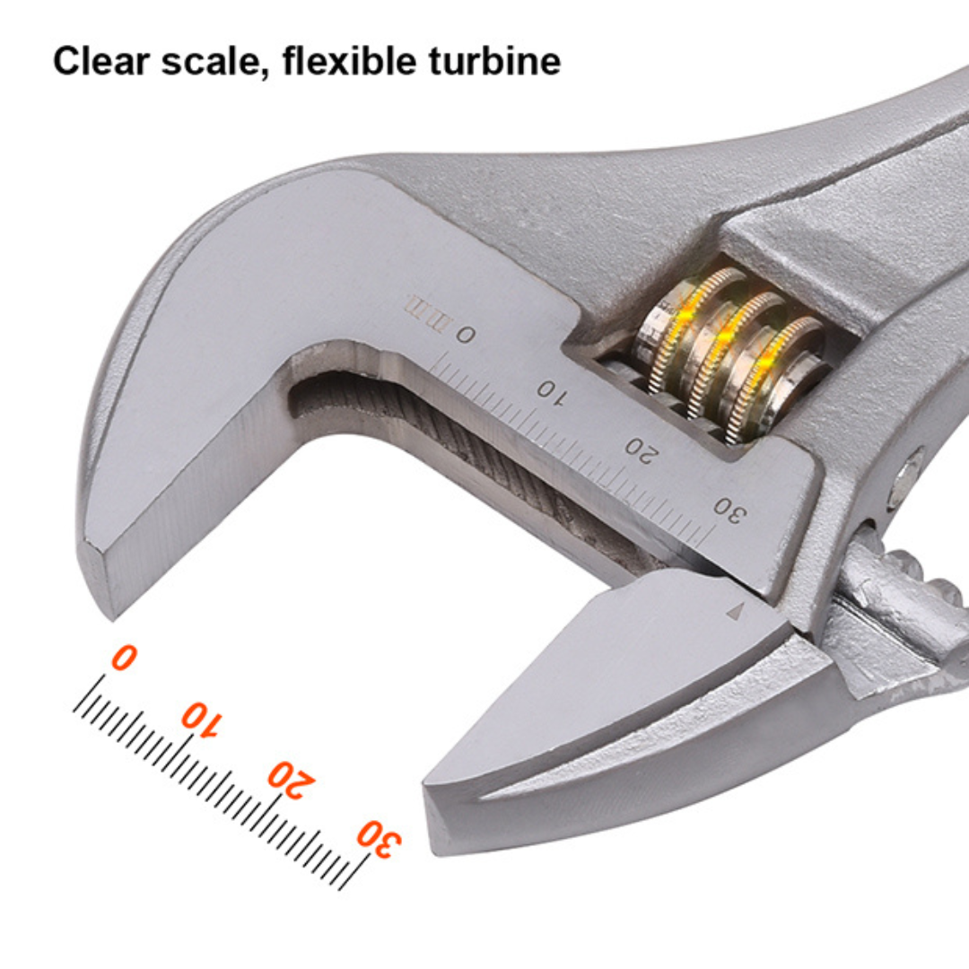 Harden Spanner Wrench Adjustable Carbon Steel