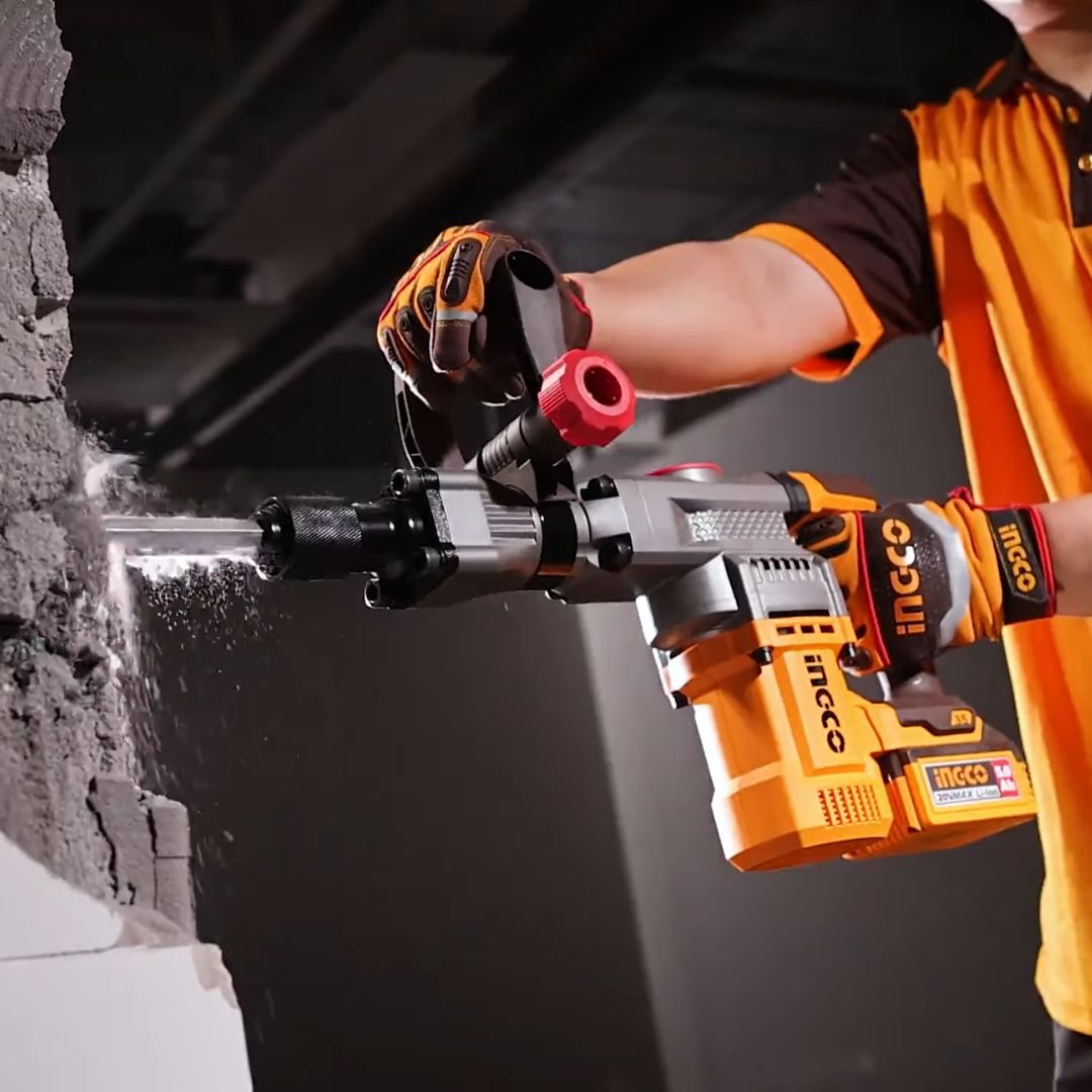 Ingco 20V Demolition Breaker | 35 mm | Brushless | P20S