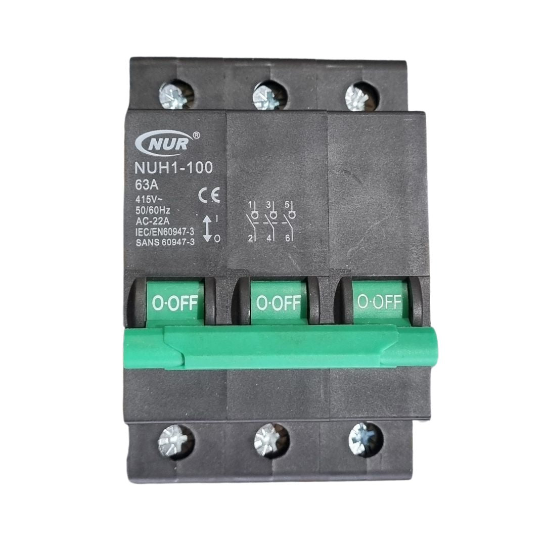 Nur Circuit Isolator Mini Rail | Main Switch