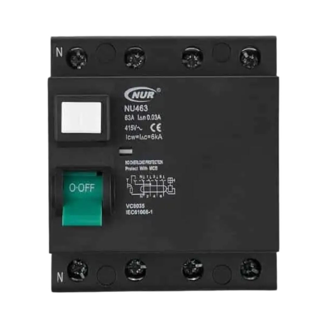 Nur Earth Leakage Mini Rail | Bethanie Hardware