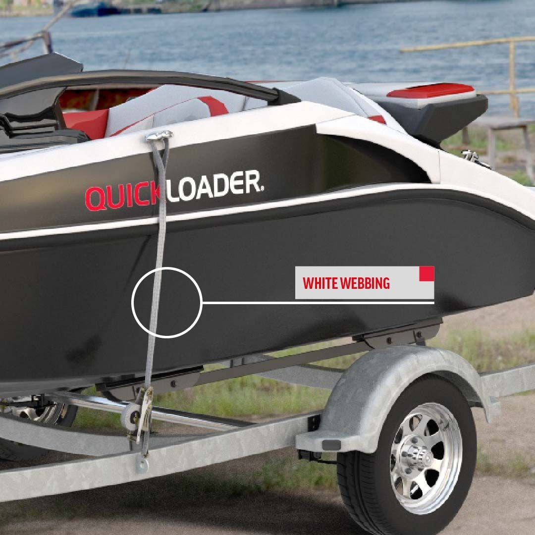 QuickLoader Tie Down | Retractable Marine | Medium Duty