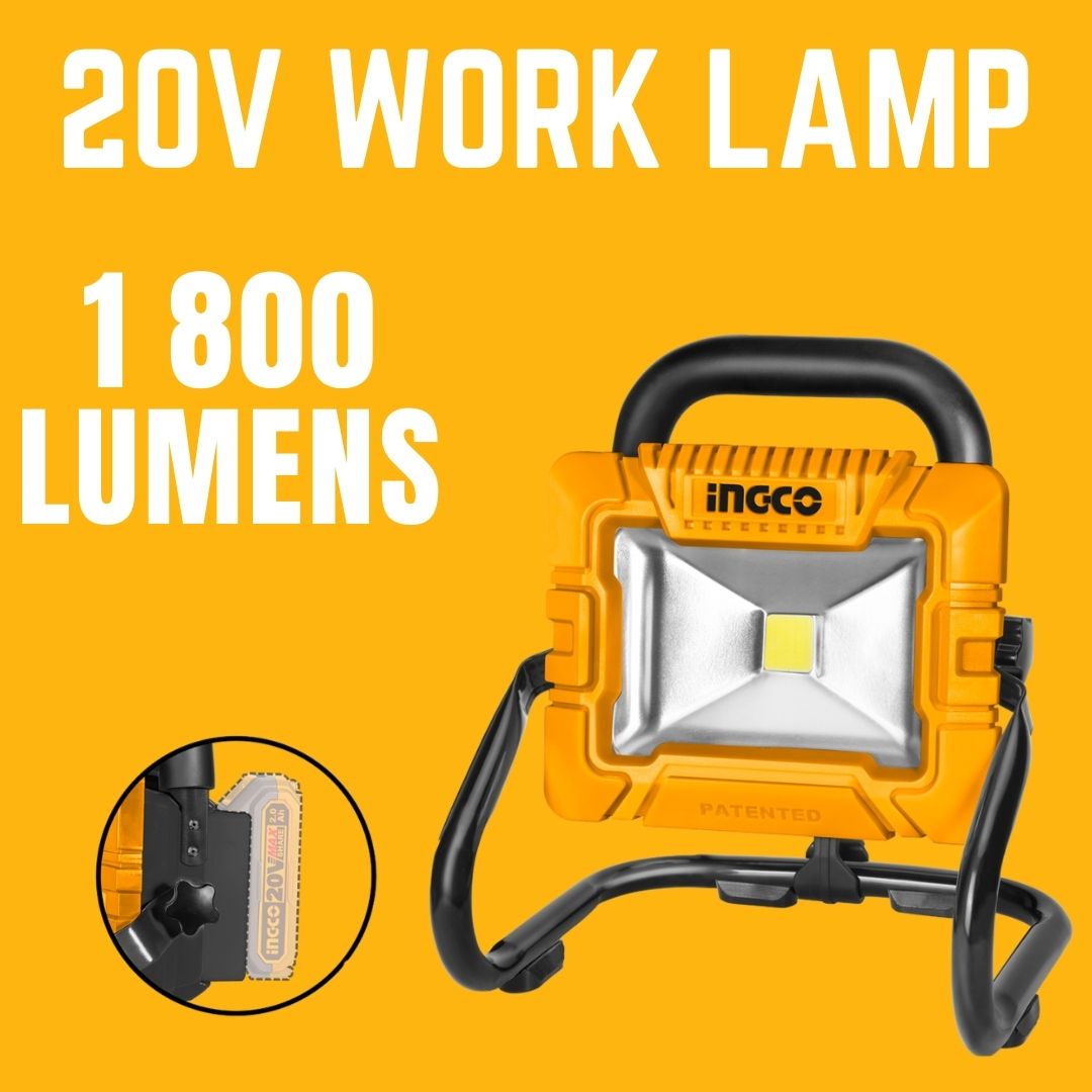 Ingco Litium-ioon draagbare lamp