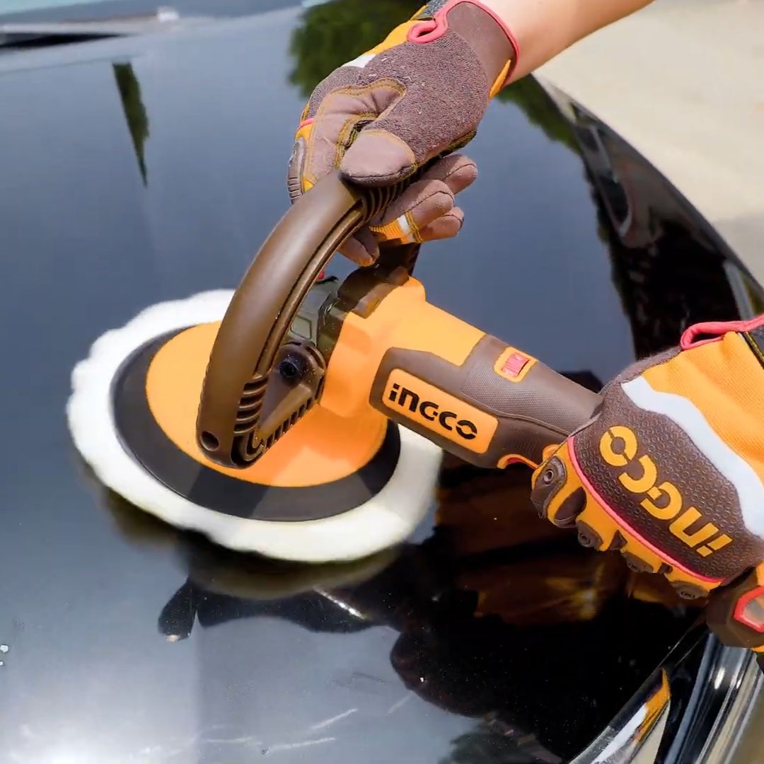 Ingco 42V Polisher 180 mm Kit | Brushless | P42M