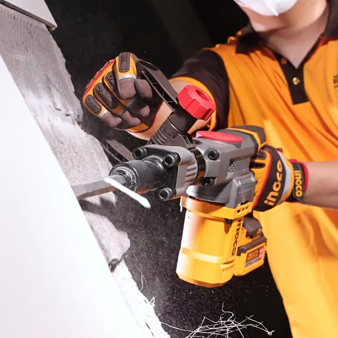 Ingco 20V Demolition Breaker | 35 mm | Brushless | P20S